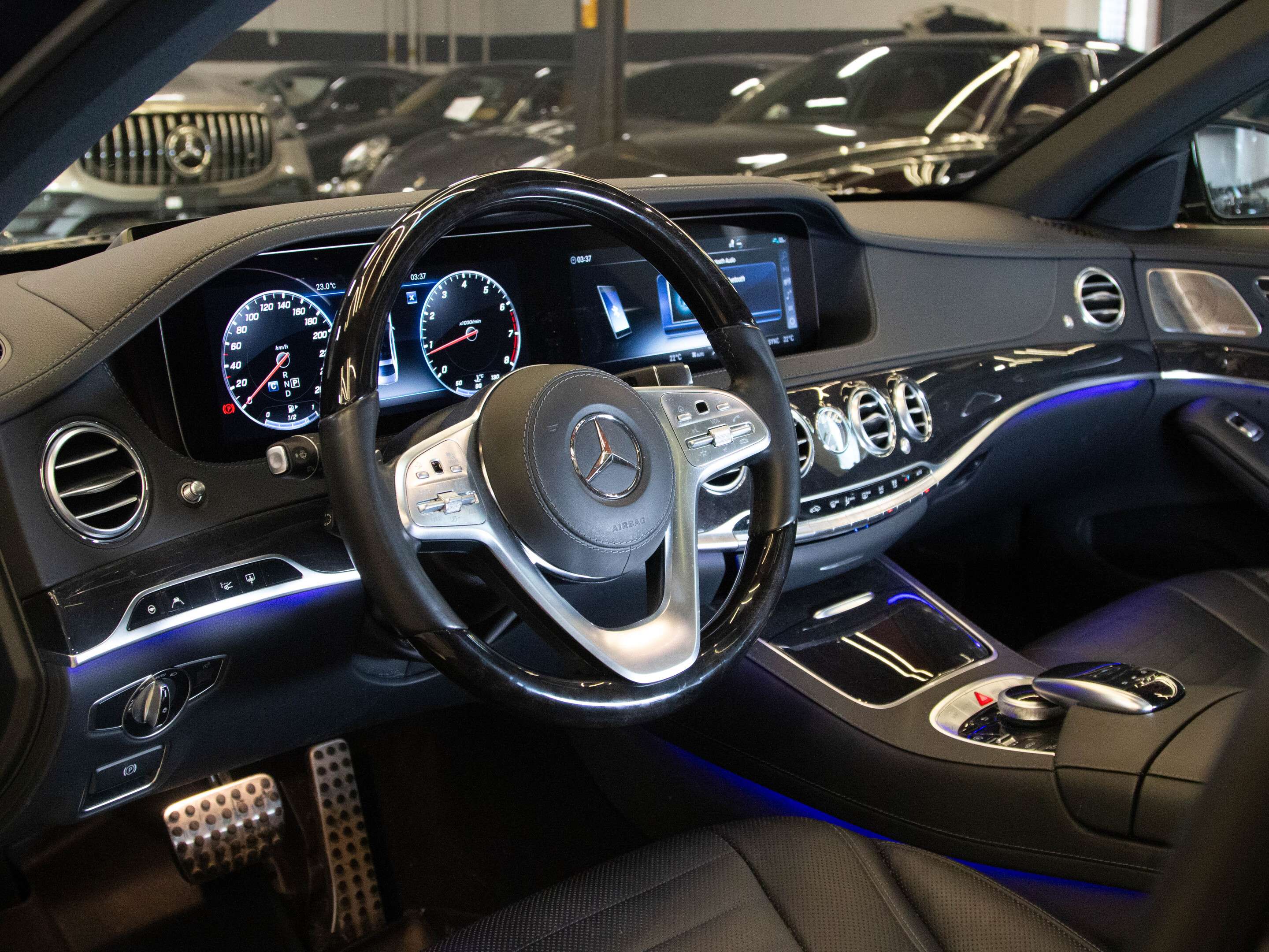 used 2020 Mercedes-Benz S-Class car, priced at $49,900