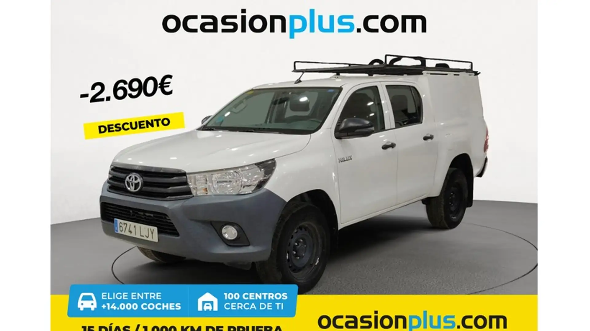 Toyota Hilux Cabina Doble GX Blanco - 1
