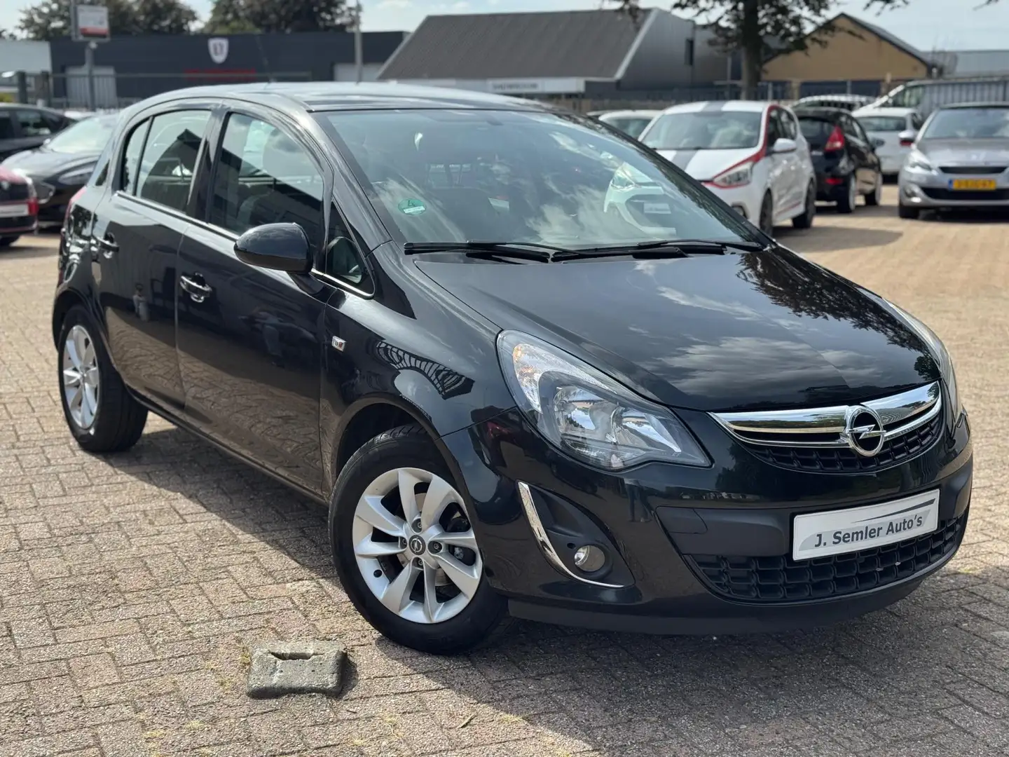 Opel Corsa 1.2-16V Cosmo AIRCO CRUISE CTRL HALF LEDER MF STUU Noir - 2