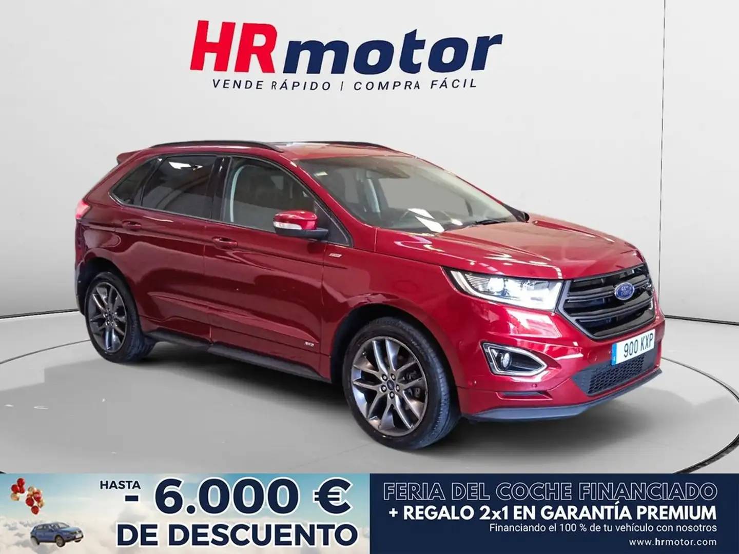 Ford Edge 2.0 TDCi Bi-Turbo ST Line 4x4 S&S Roşu - 1