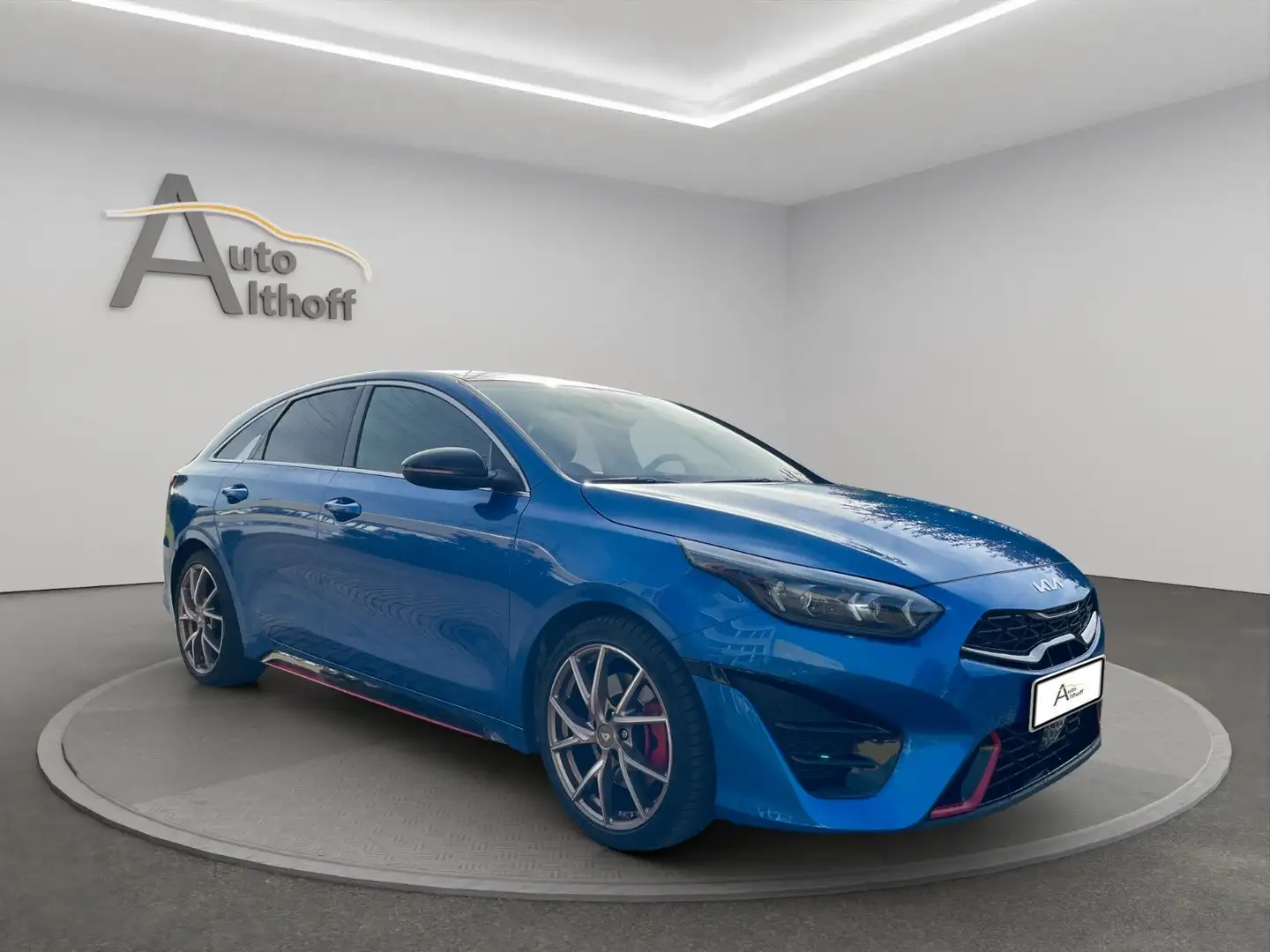 Kia ProCeed / pro_cee'd ProCeed 1.6 T-GDI GT MEMORY LED SHZ NAV KAM PDC Bleu - 1