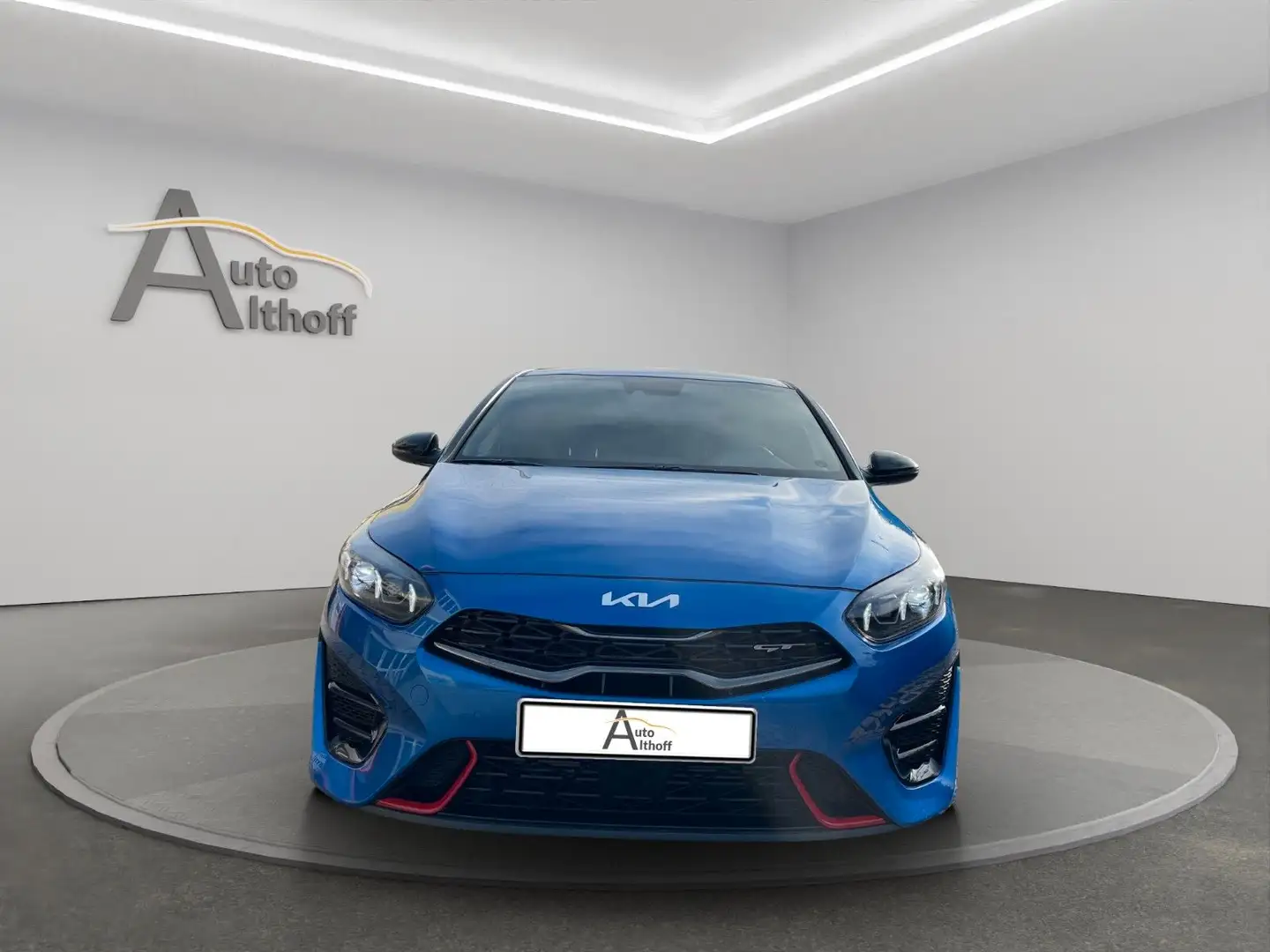 Kia ProCeed / pro_cee'd ProCeed 1.6 T-GDI GT MEMORY LED SHZ NAV KAM PDC Bleu - 2
