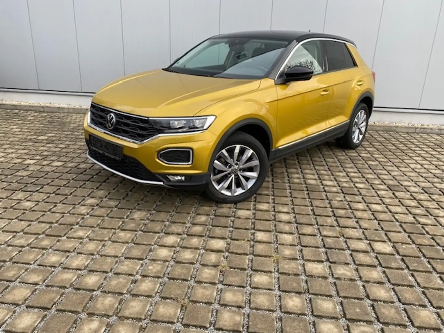 Volkswagen T-Roc 2.0 TDI 4Motion DSG Style LED/17-ZOLL/ASSISTENT/N Gelb - 2