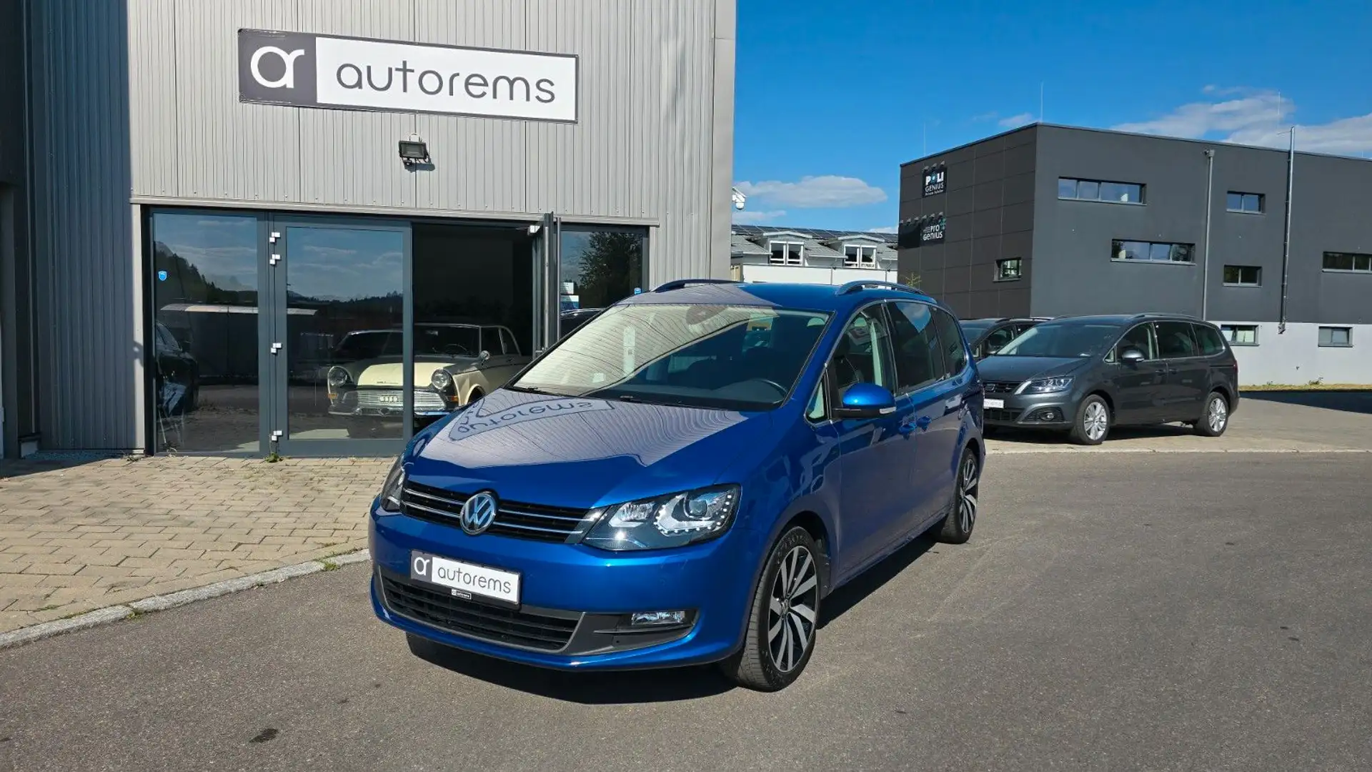 Volkswagen Sharan Join Start-Stopp*7SITZER*KINDERSITZ*AHK* Blau - 1