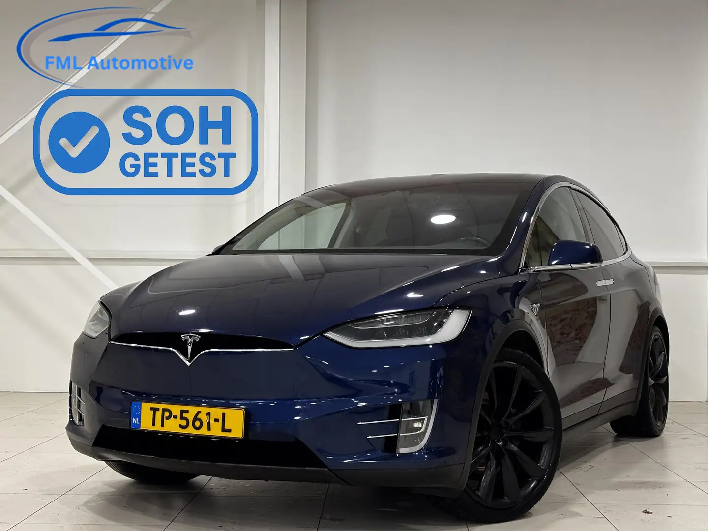 Tesla Model X 100D 6p. | Trekhaak | 86% SOH | Navigatie | Autopi plava - 1