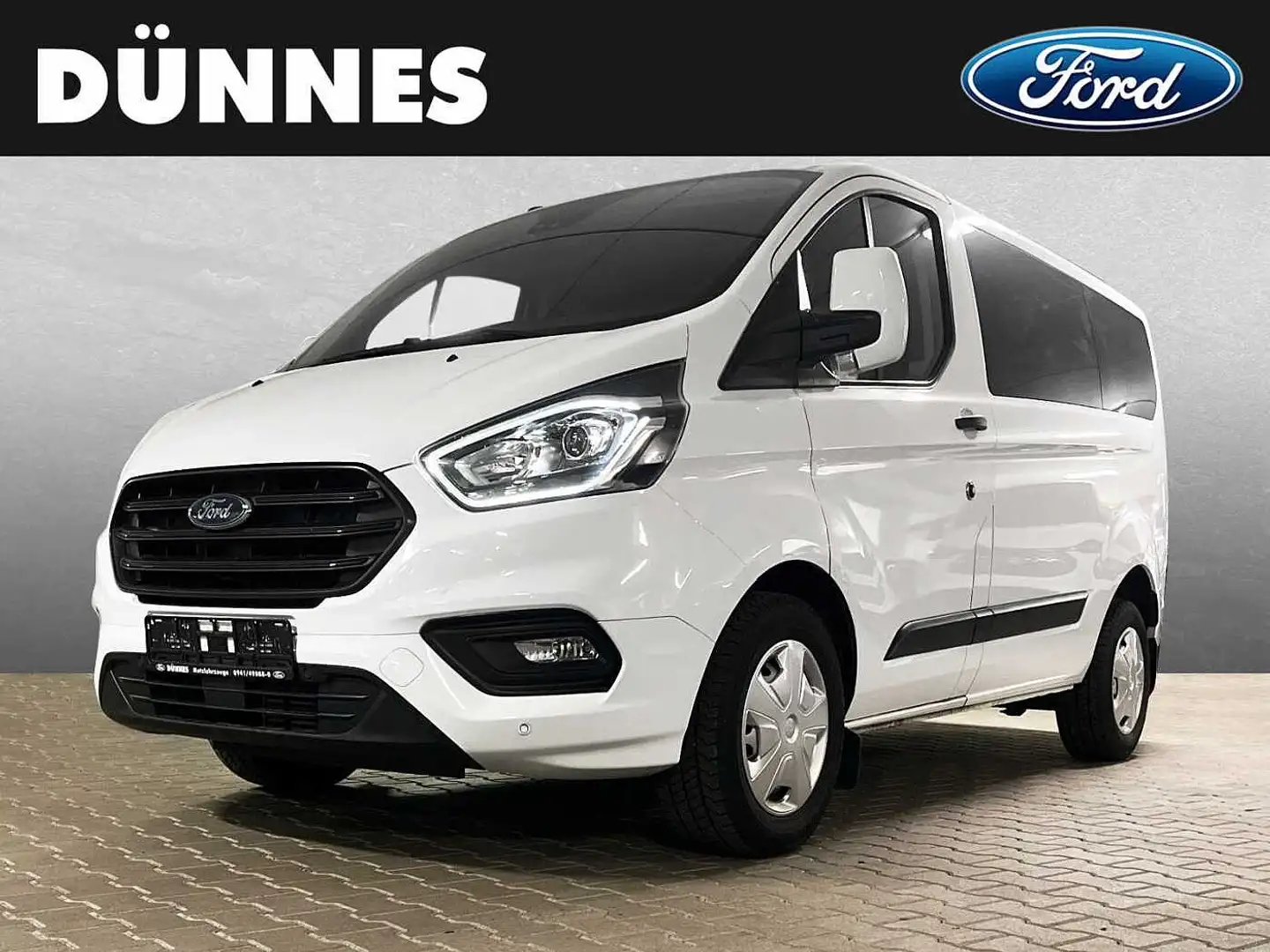 Ford Transit Custom 320 TDCi L1H1 VA Autm. Trend Bílá - 1