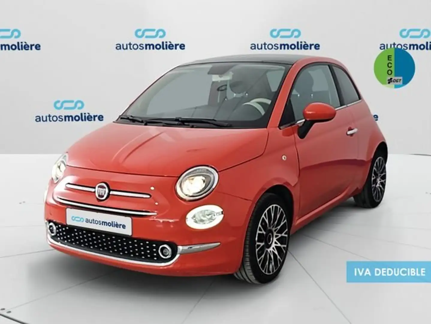 Fiat 500 1.0 Hybrid Dolcevita 52kW Orange - 1
