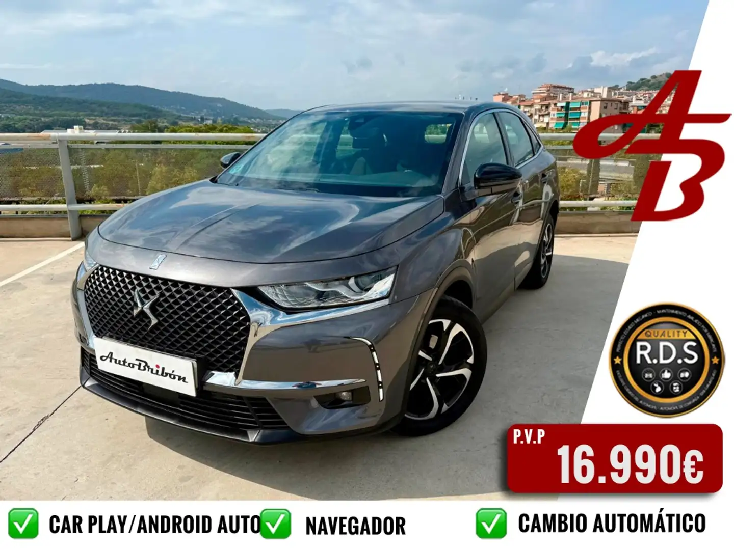 DS Automobiles DS 7 Crossback 1.5BlueHDi Chic Aut. Grijs - 1