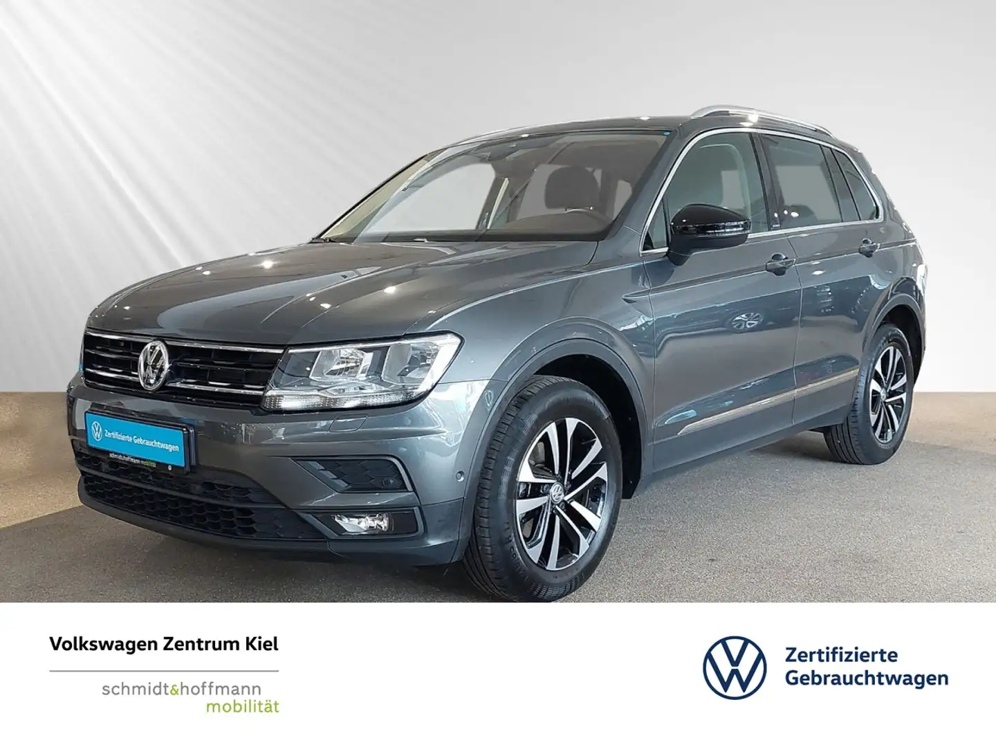 Volkswagen Tiguan Comfortline 2.0 TDI NAVI+SITZHZ+ACC+PDC Klima Grijs - 1