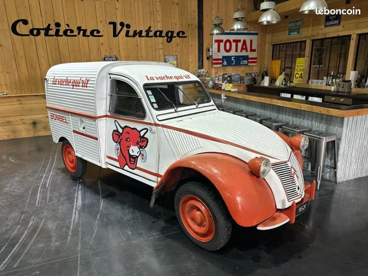 Citroen 2CV 2 CV Citroën azu 1960 vache qui rit - 1