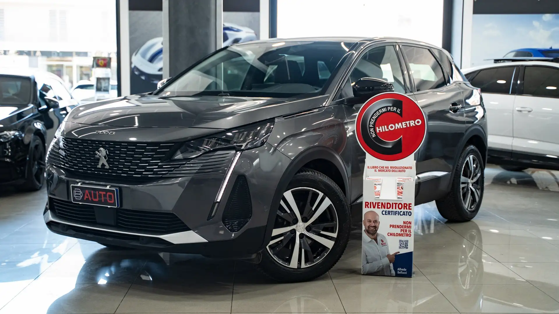 Peugeot 3008 1.5 BLUEHDI ALLURE PACK EAT8 SES 131 CV AUTO VIRTU Gris - 1