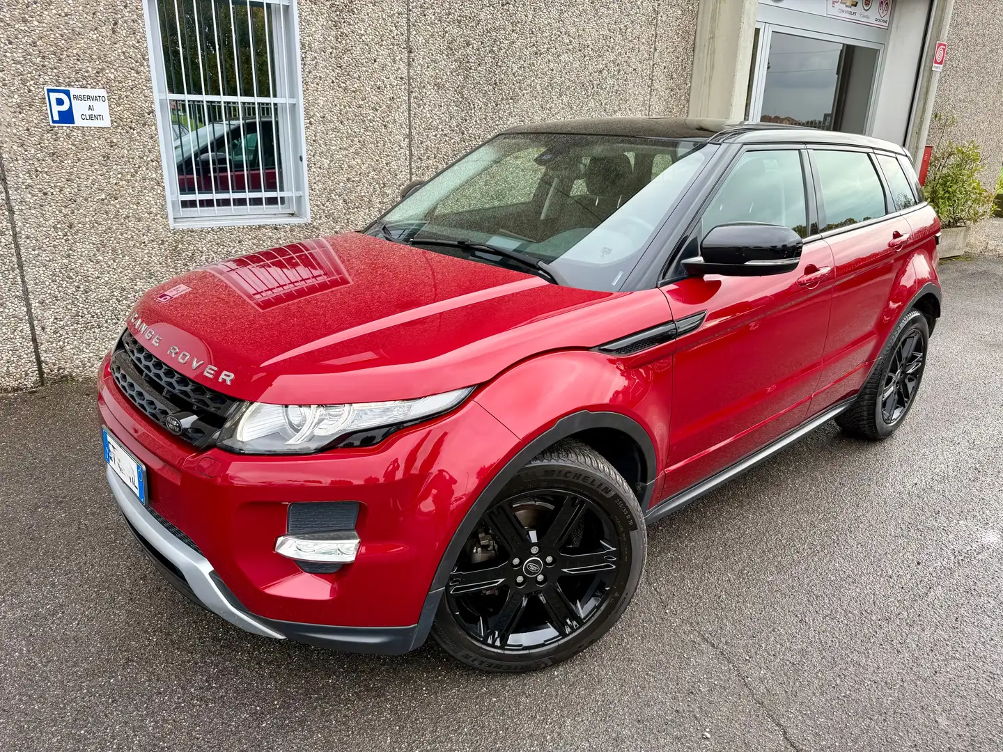 Land Rover Range Rover Evoque Range Rover Evoque 5p 2.2 td4 Dynamic 150cv "UNIPROPRIETARIO" Rouge - 2
