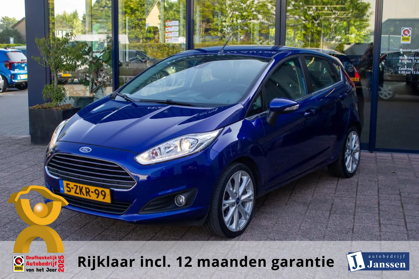 Ford Fiesta 1.0 EcoBoost Titanium |Prijs rijklaar incl 12 mnd Bleu - 1
