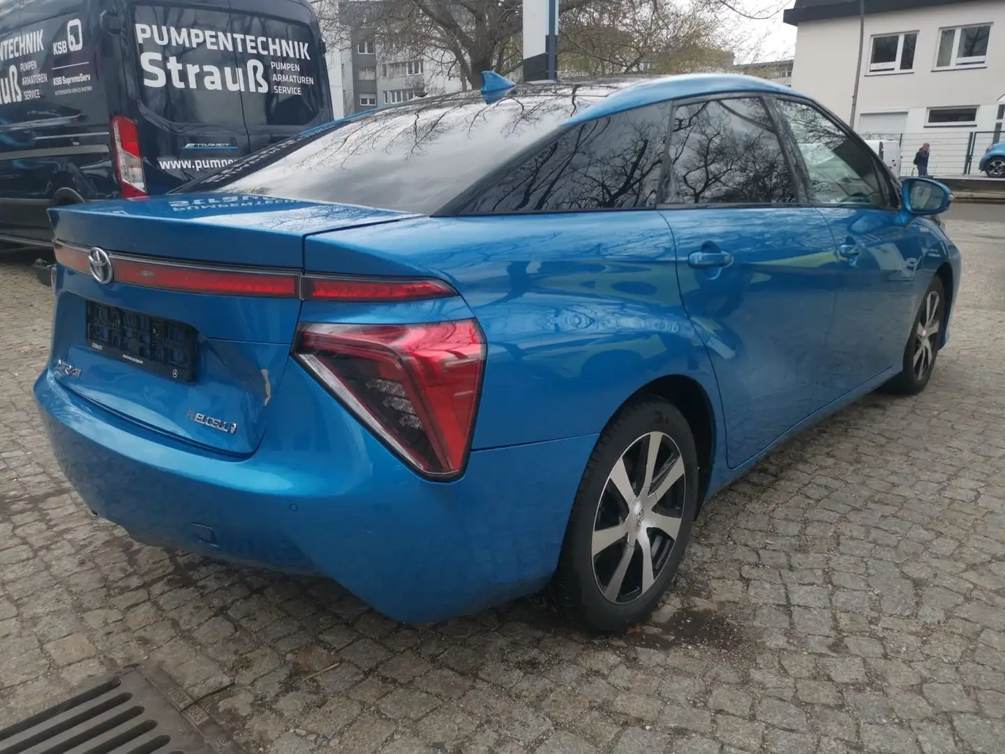 Toyota Mirai Wasserstoff LED ACC SHZ V&H NAVI LEDER Blau - 2