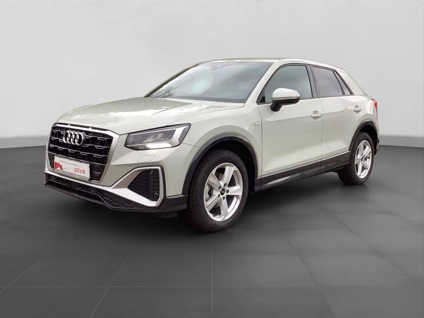 Audi Q2 35 TFSI S LINE FEINNAPPA AHK NAVI+ VIRTUAL Silber - 2