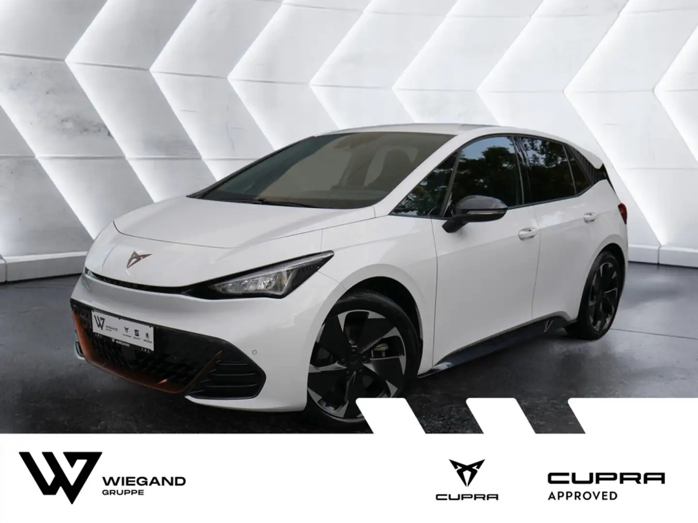 CUPRA Born 170 kW 82kWh PDC SHZ KAMERA NAVI ACC LED Weiß - 1