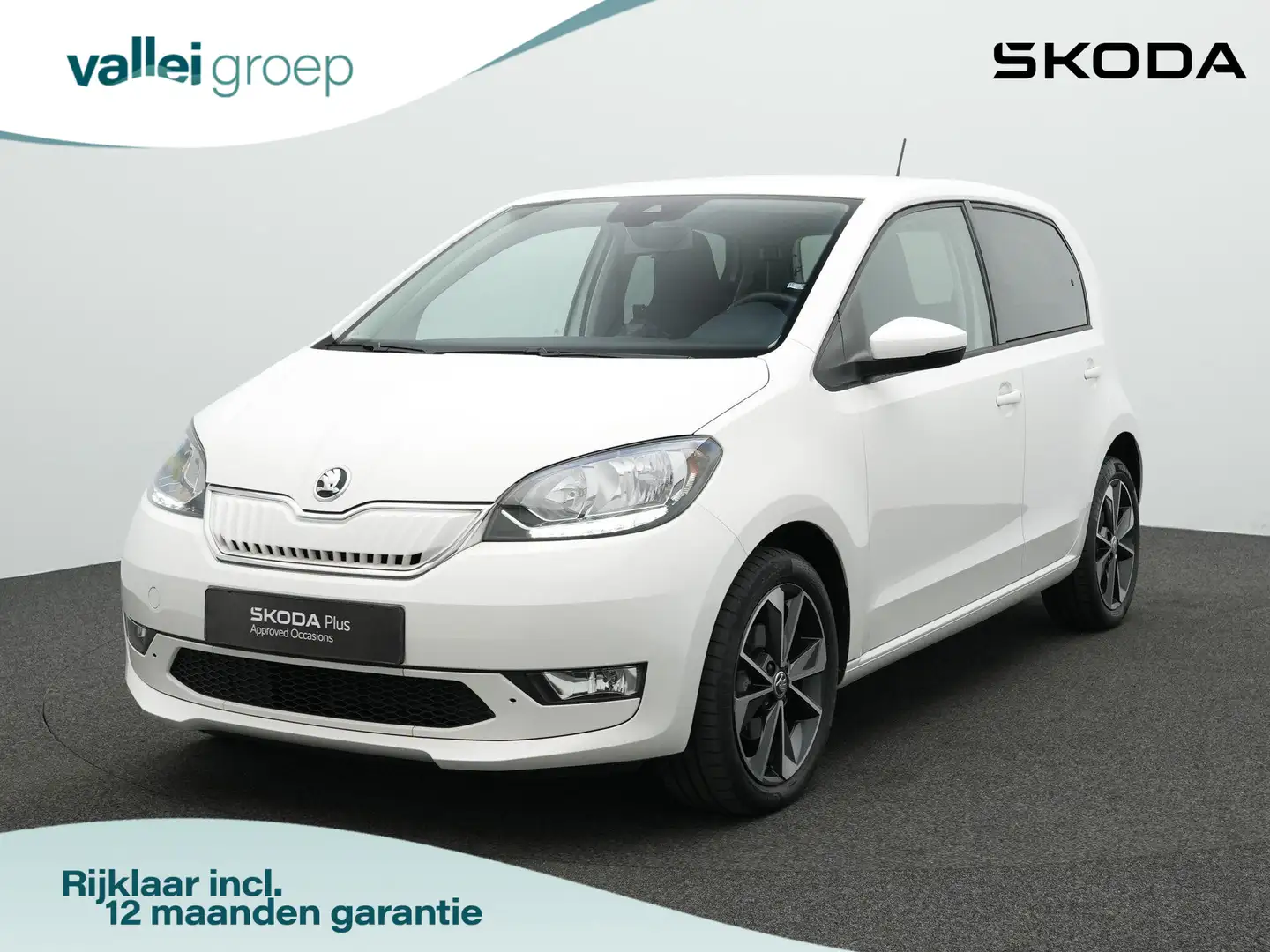 Skoda Citigo e-iV 83 pk EV Style | Cruise Control | Stoelverwar Blanc - 1
