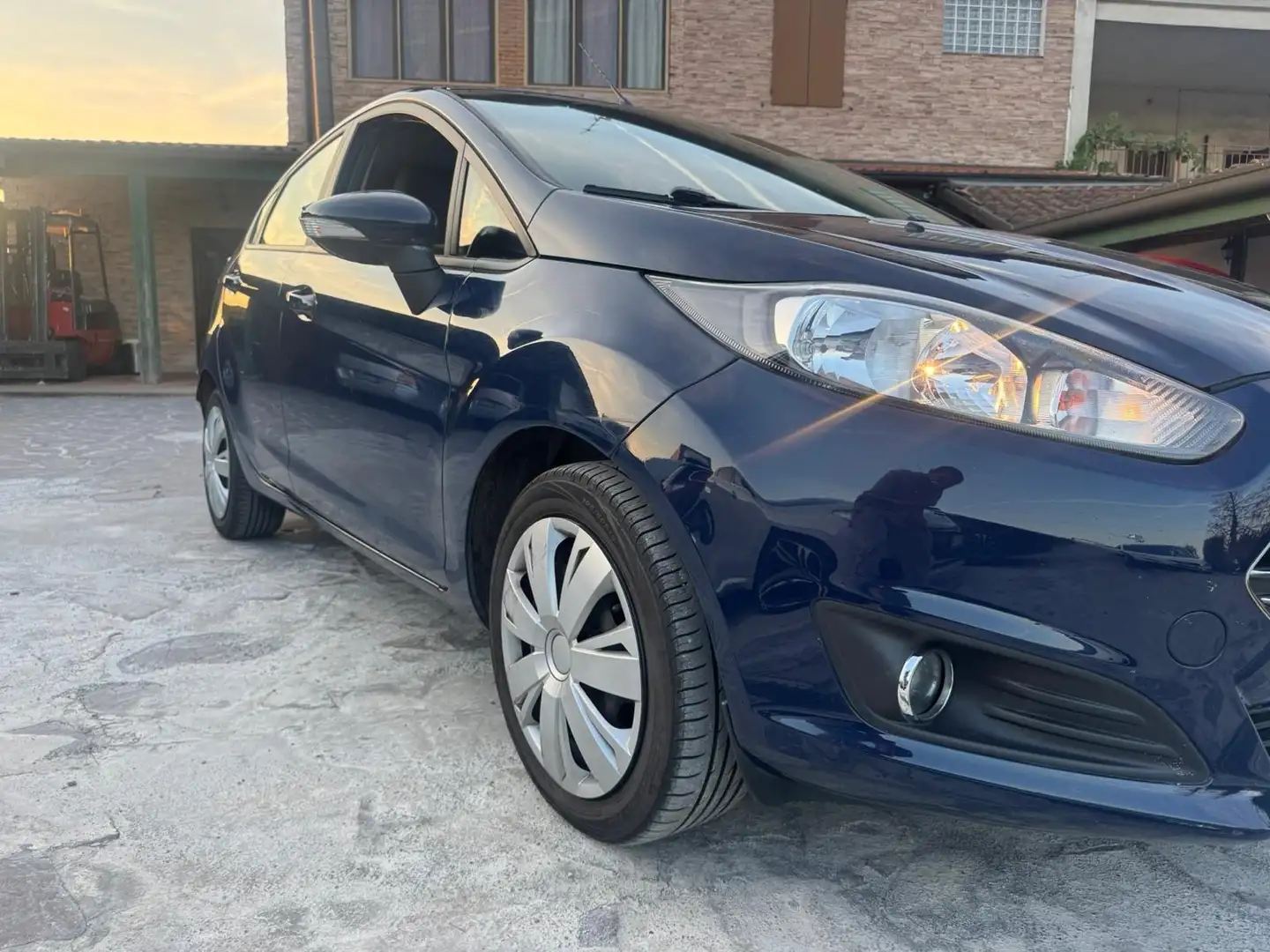 Ford Fiesta 1.5 TDCi 75CV 5 porte Black & White Edition neopat Blu/Azzurro - 2