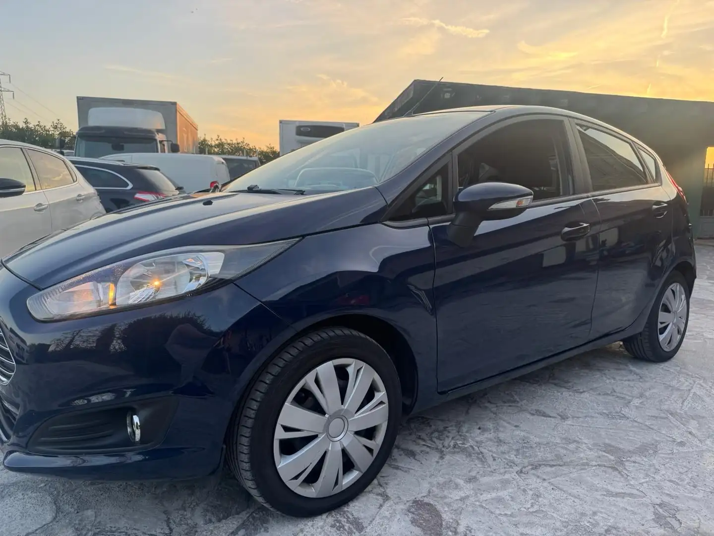 Ford Fiesta 1.5 TDCi 75CV 5 porte Black & White Edition neopat Blu/Azzurro - 1