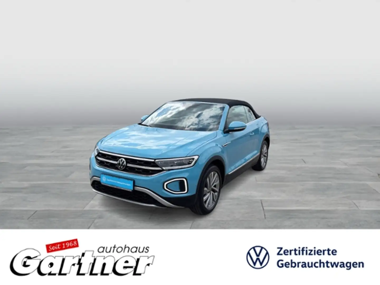 Volkswagen T-Roc Cabriolet MOVE 1.5 TSI DSG BEATS AUDIO NAVI STAND Blau - 1