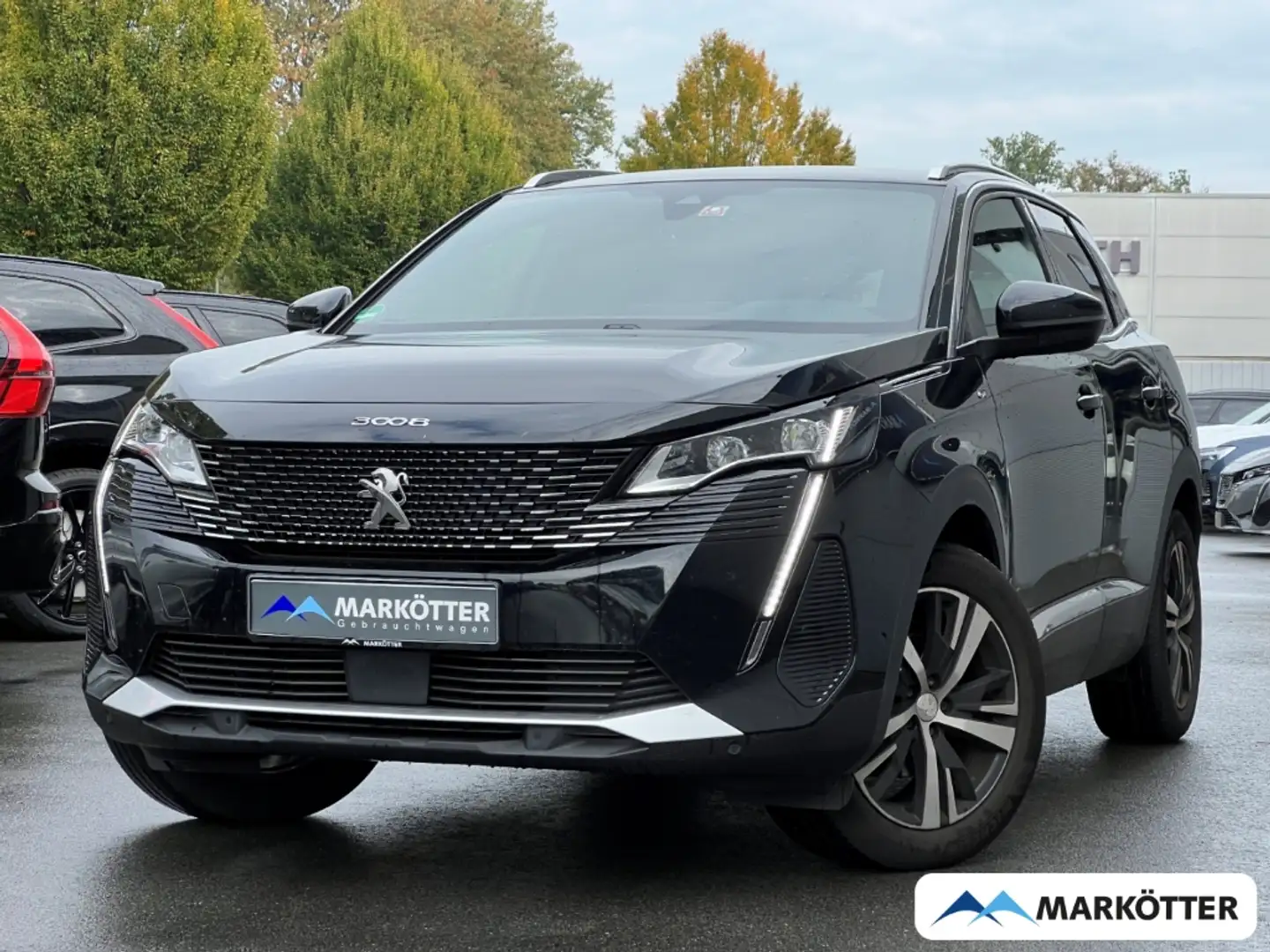 Peugeot 3008 GT 1.2 PureTech 130  1,99%/ACC/BLIS/AHK/SHZ Noir - 1