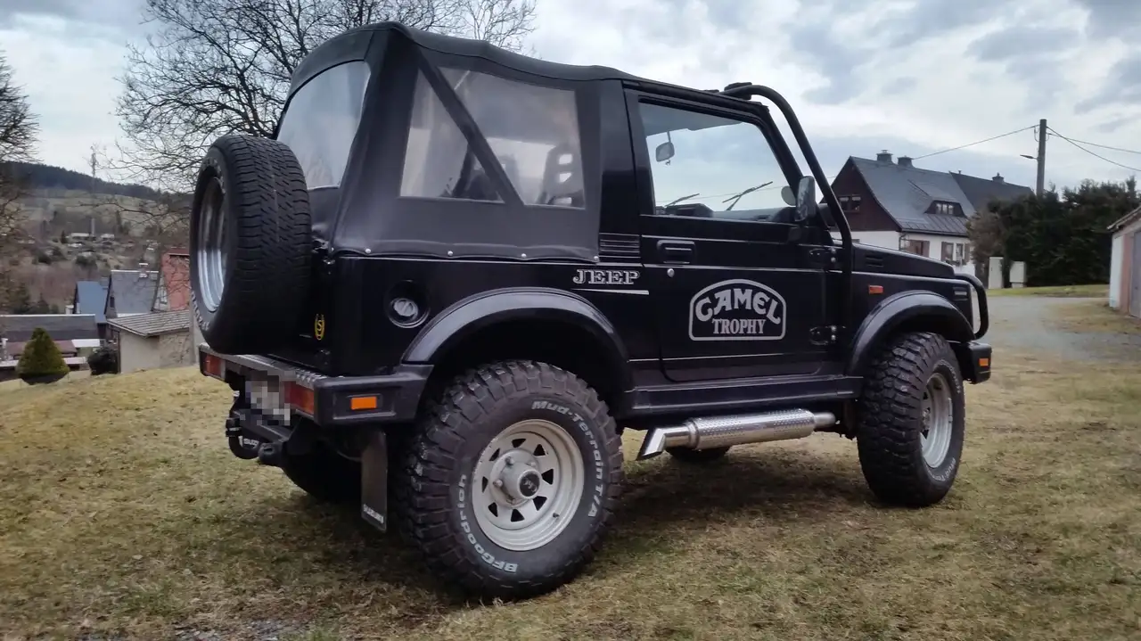 Suzuki SJ Samurai SJ 413 Cabrio, Kult-Offroader, foto 4