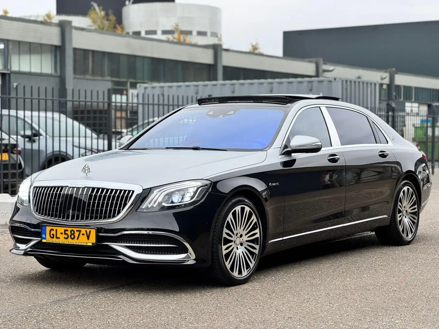 Mercedes-Benz Maybach S-Klasse 500 MAYBACH|4MATIC|STERRENHEMEL|4ZITS|KOELKAST Noir - 1
