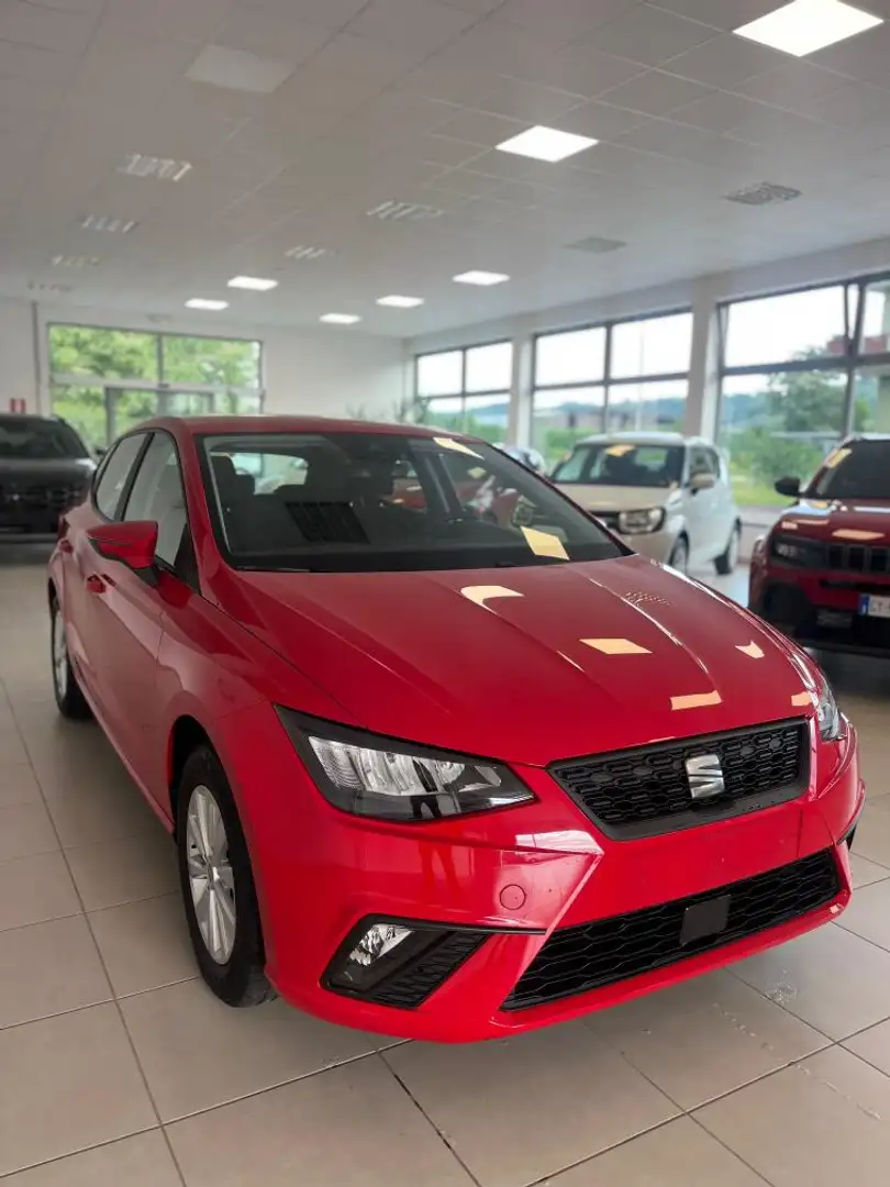 SEAT Ibiza Ibiza 1.0 mpi Reference 80cv Rosso - 1