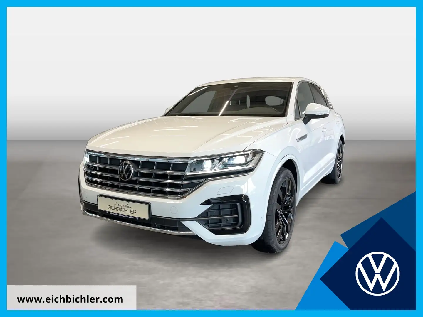 Volkswagen Touareg R-Line 3.0 V6 TDI Tiptronic 4Motion ACC Blanc - 1