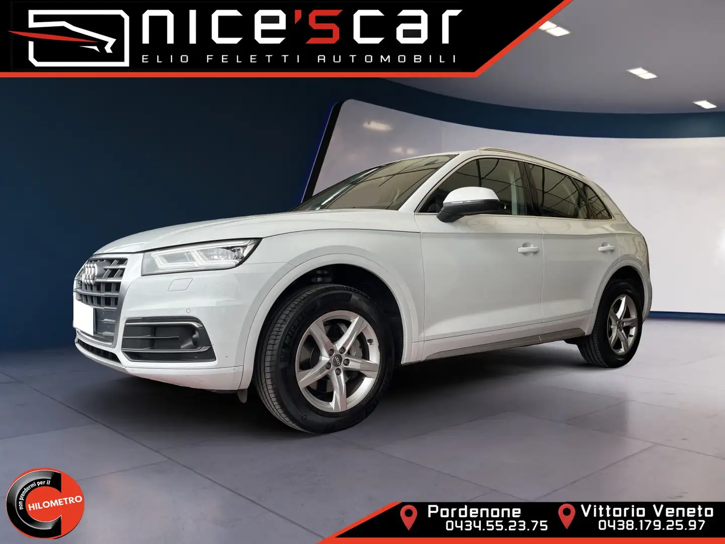 Audi Q5 Q5 40 TDI quattro S tronic Sport Blanc - 1