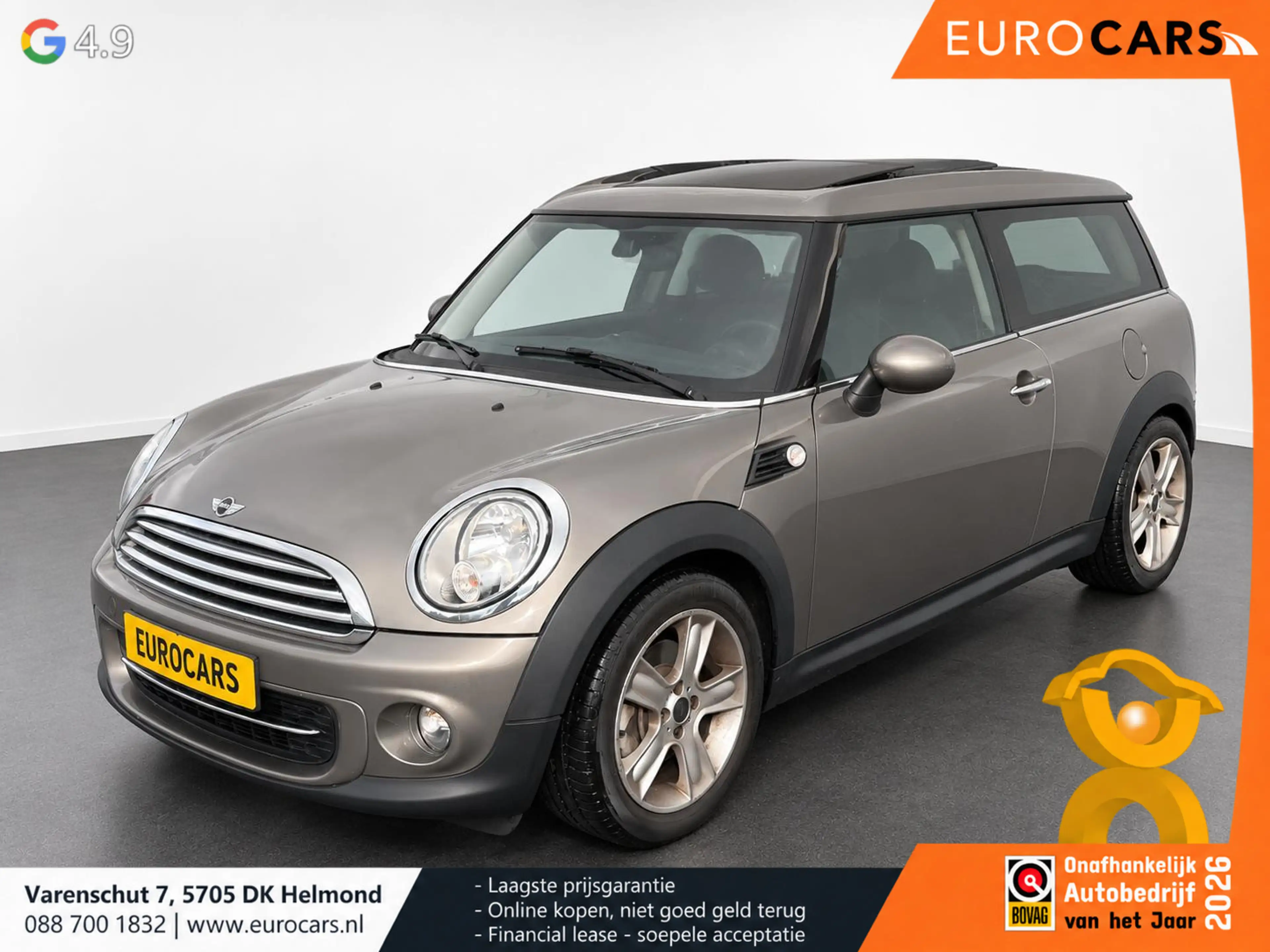 MINI Cooper Clubman 1.6 Business Line Panoramadak Navigatie Parkeerhul