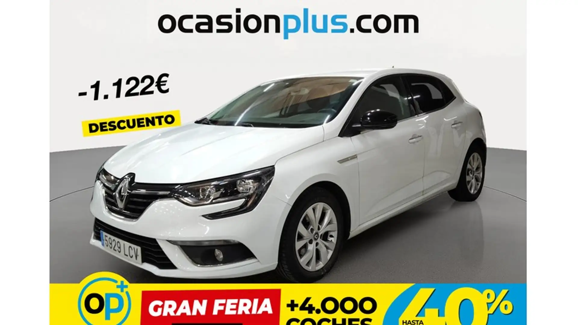 Renault Megane 1.5dCi Blue Limited 85kW Blanco - 1