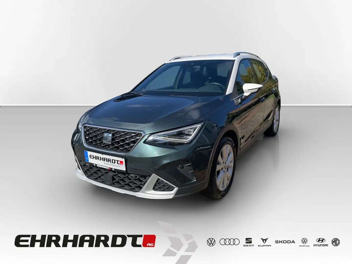 SEAT Arona 1.0 TSI Xperience AHK*VIRTUAL*LED*NAV*SHZ*ACC*P... Grün - 1