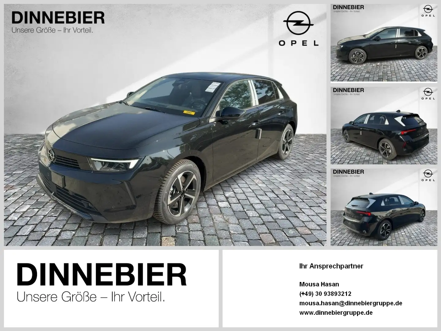 Opel Astra Edition 1.2 *PDC+KLIMA+TEMPOMAT+KAMERA* Noir - 1
