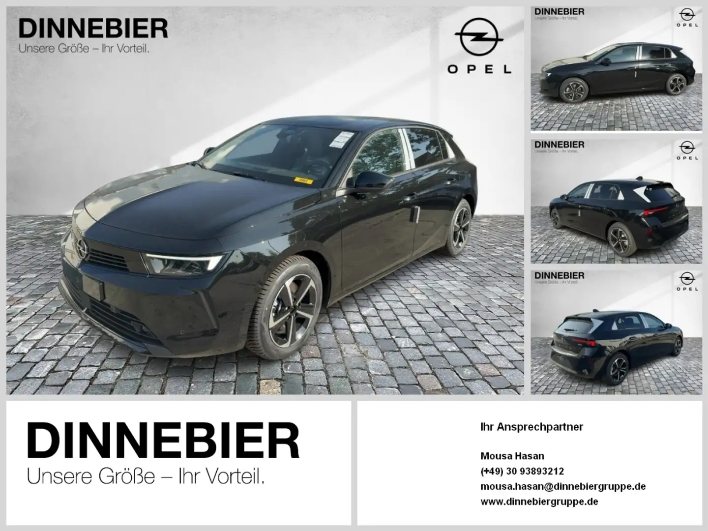 Opel Astra Edition 1.2 *PDC+KLIMA+TEMPOMAT+KAMERA* Schwarz - 1