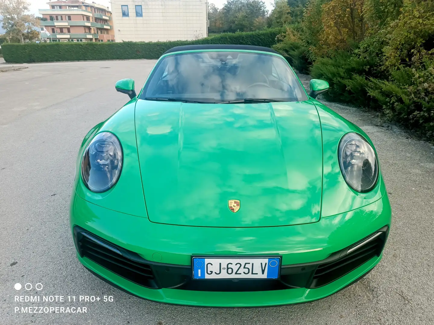 Porsche 992 911 Cabrio 3.0 Carrera 4 auto Verde - 2