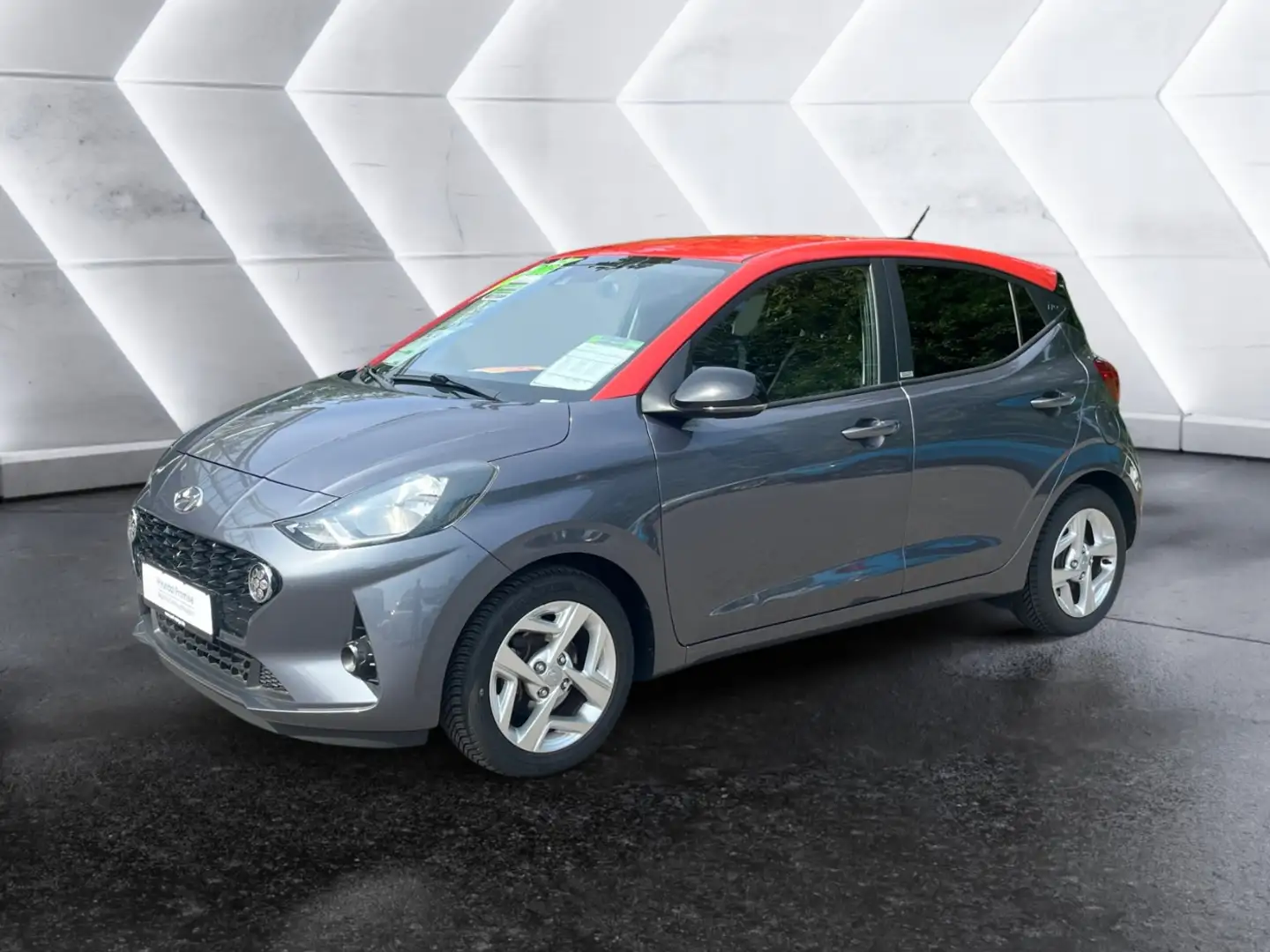 Hyundai i10 1.0 Intro Edition Matrix DynLicht Kam. LM Rood - 2