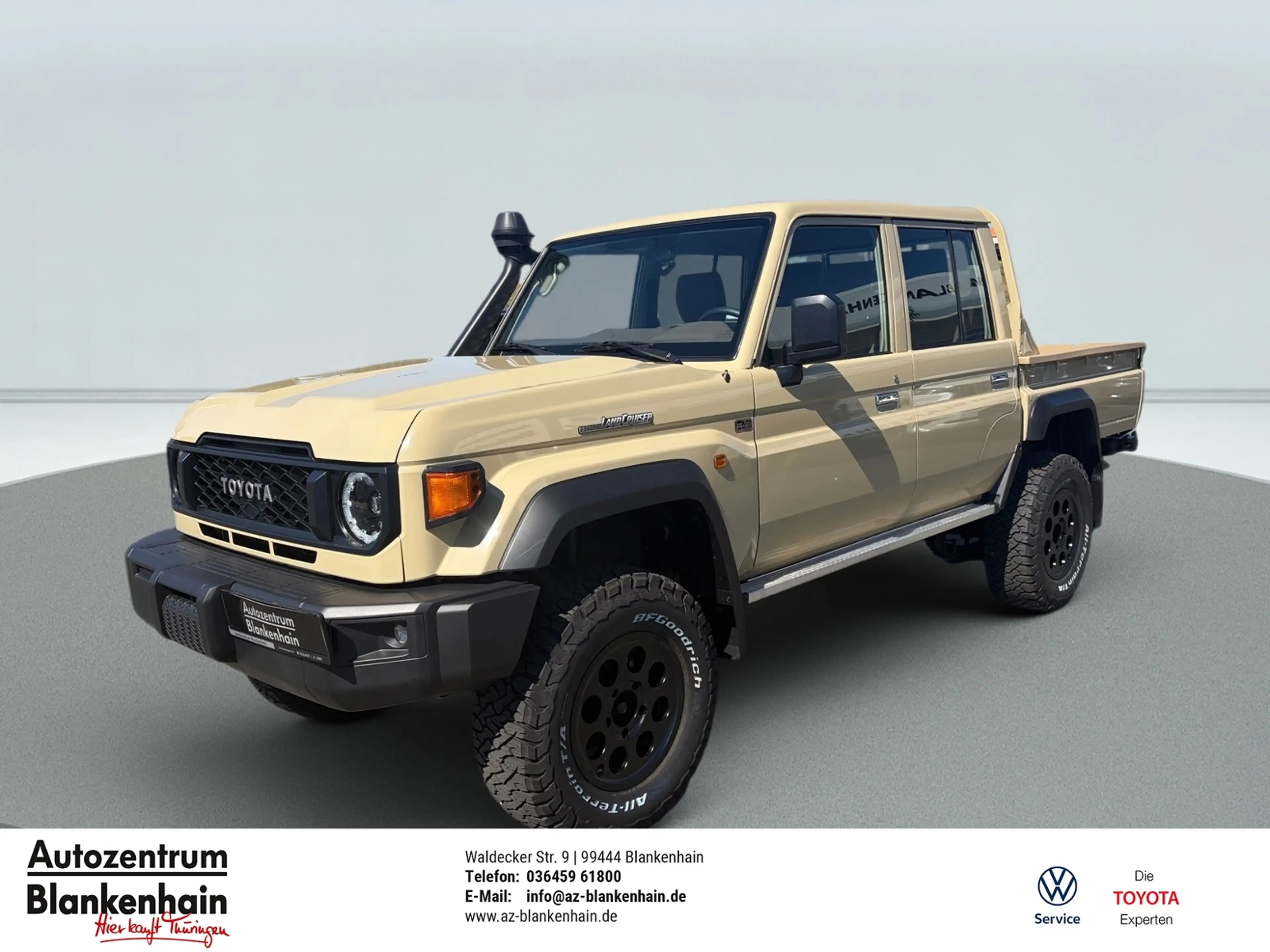 Toyota Land Cruiser GRJ79 DC 40th. OME Höherl.+Deltafelg.+Rostsch.p.