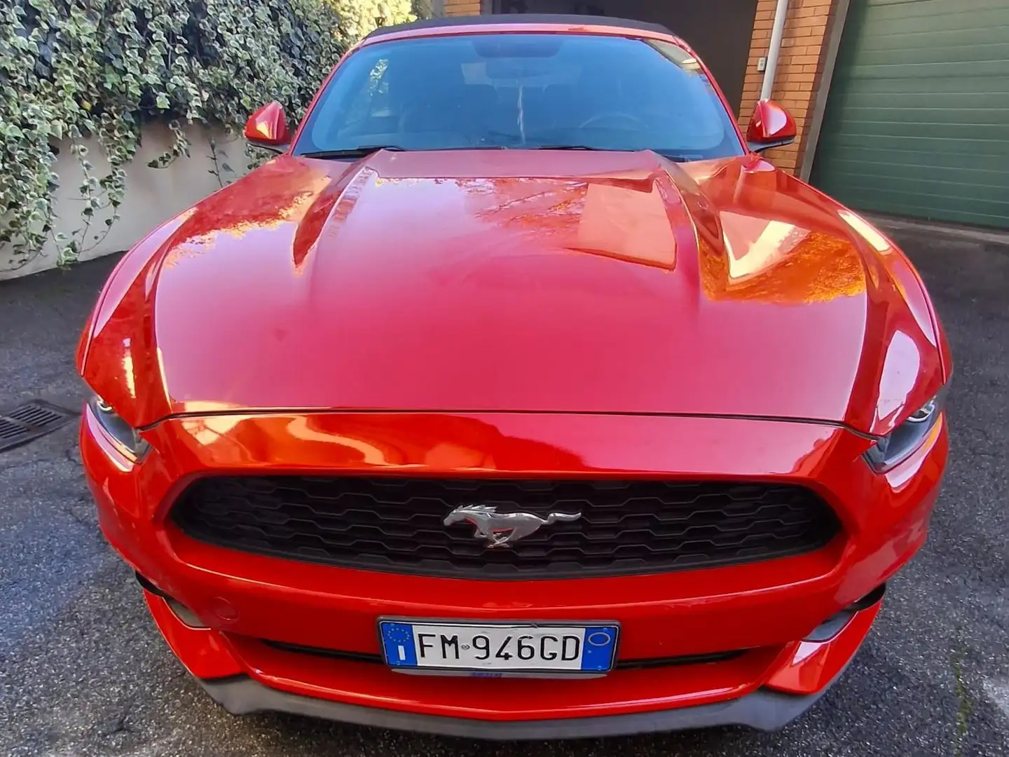 Ford Mustang Mustang Convertible 2.3 ecoboost 317cv Rosso - 1