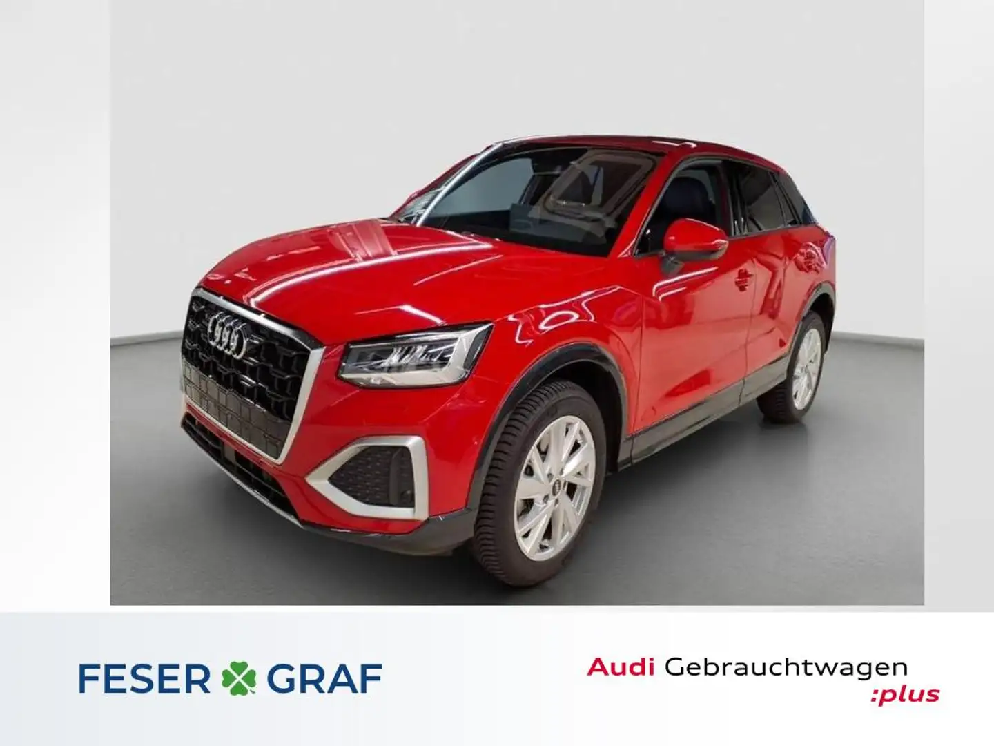 Audi Q2 Adv 40 TFSI S tro. qua. SONOS+AHK+NAVI+ACC Rot - 1