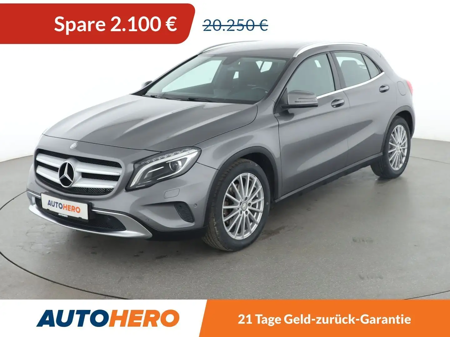 Mercedes-Benz GLA 250 GLA 250 4Matic Urban Aut.*NAVI*PDC*TEMPO*ALU* Grau - 1