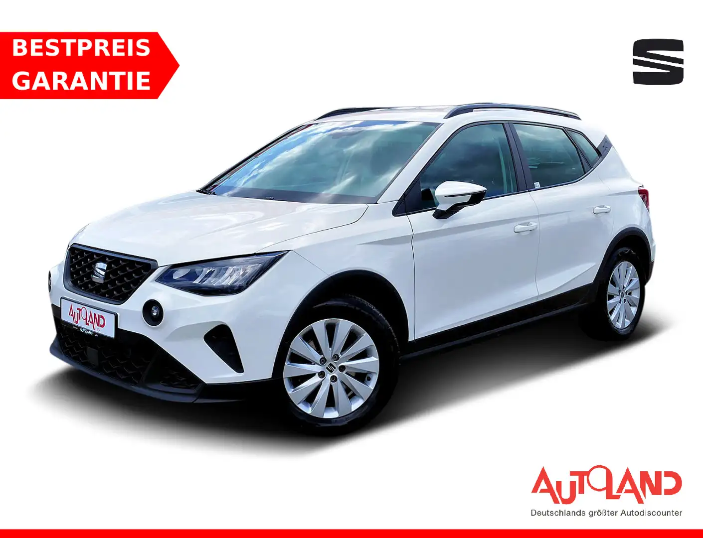 SEAT Arona 1.0 TSI Style BEATS Fast Lane LED FullLink Wit - 1