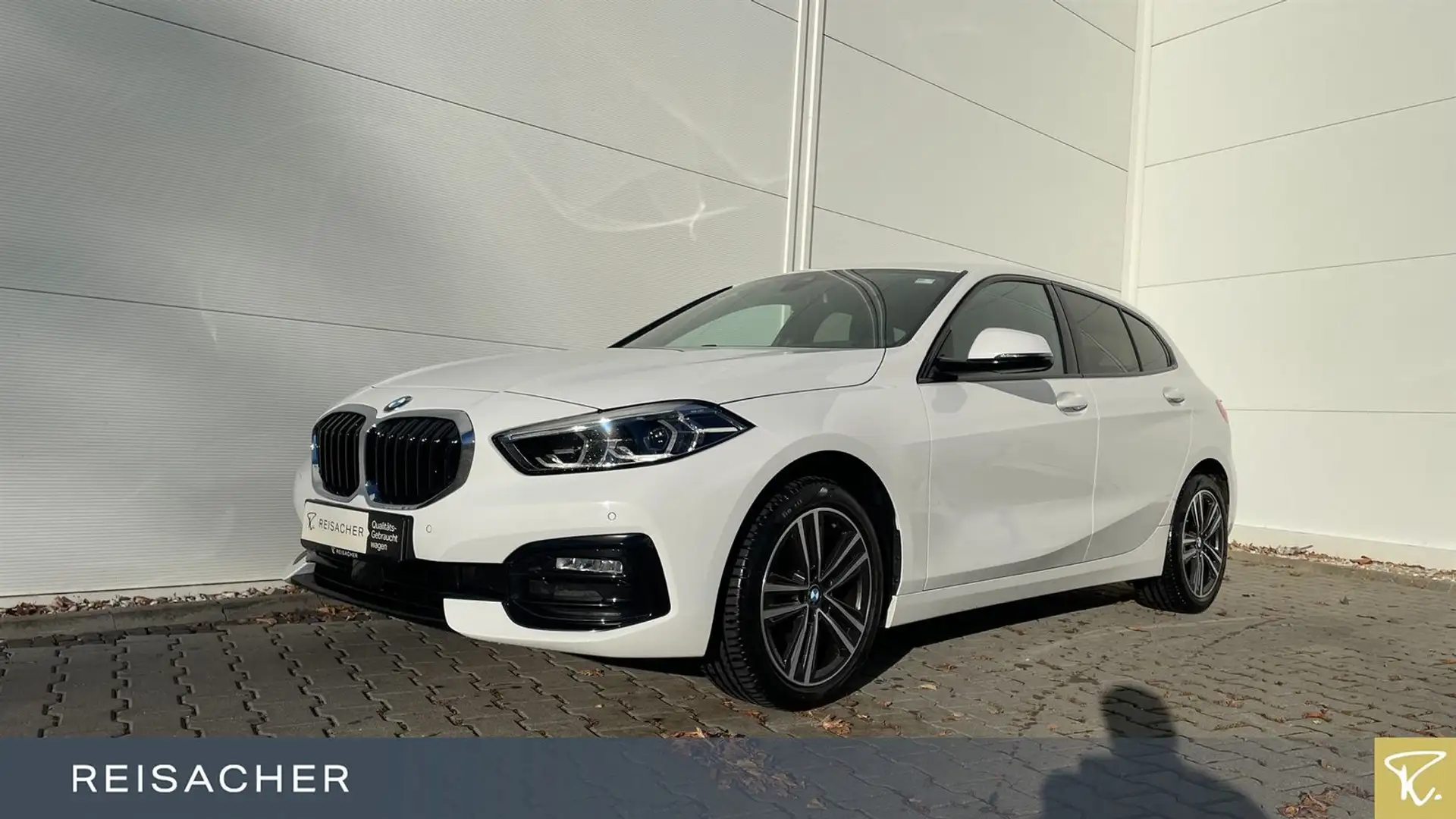 BMW 118 i Aut.Sport Line,LCPro.AHK,LED,HIFI Blanco - 1