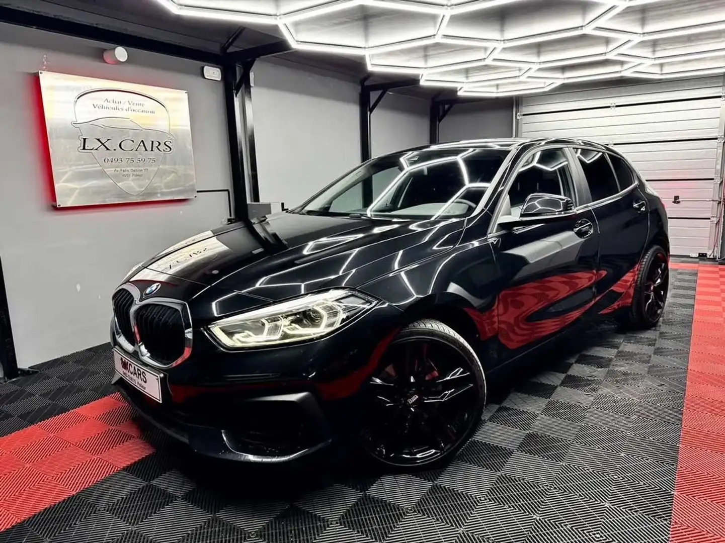 BMW 116 🔺BMW 116D*LOOK M* XENON*BOITE AUTO*TVA🔺 Noir - 2