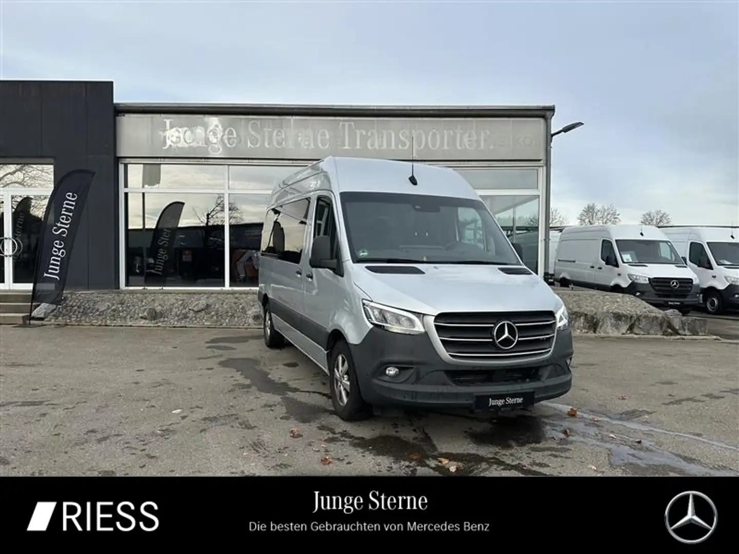 Mercedes-Benz Sprinter 314 CDI KA/L2H2/3665/MBUX/NAVI/LED(ILS)/AUTOMATIK/ Silber - 1