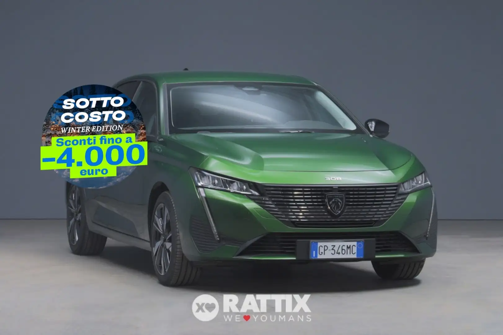 Peugeot 308 1.5 BlueHDI 130CV Allure EAT8 Verde - 1