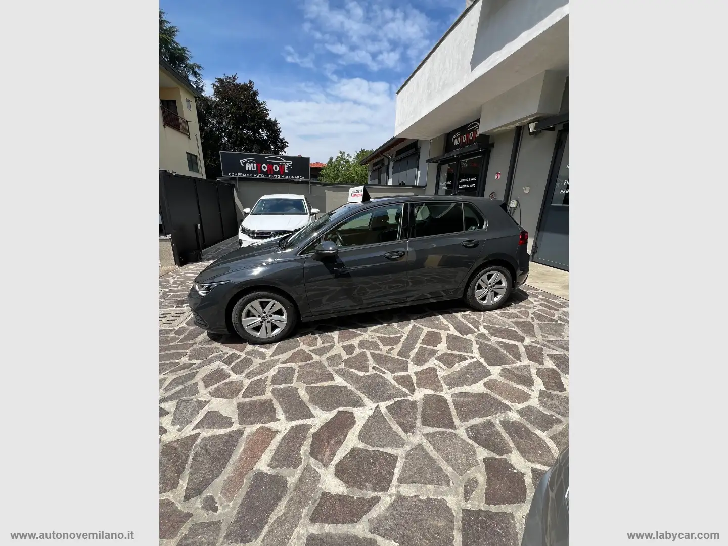 Volkswagen Golf 1.0 TSI EVO Life PREZZO REALE-NEOPATENTATI-WWW.AUT Grigio - 2