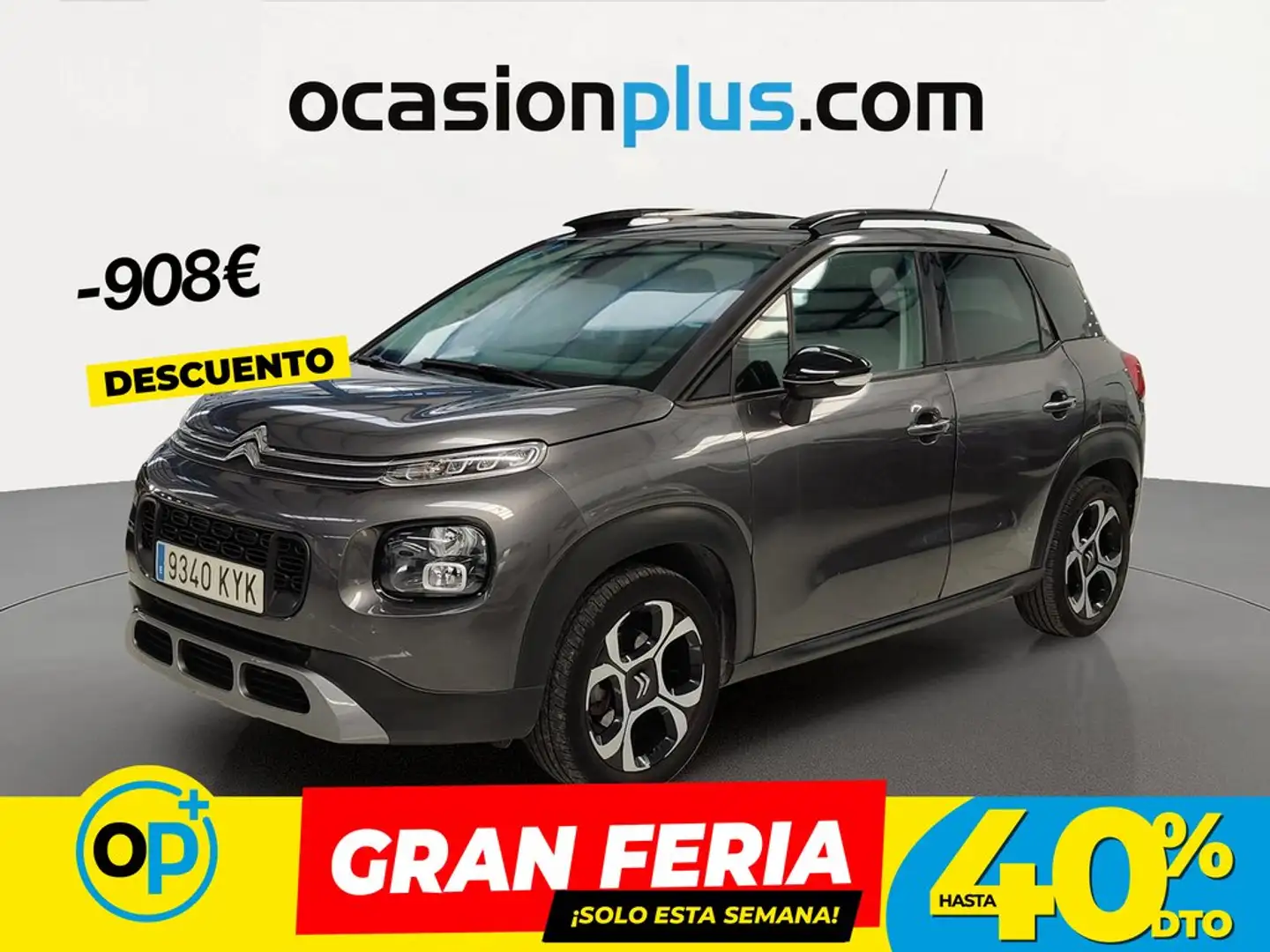 Citroen C3 Aircross Puretech S&S Shine EAT6 110 Gris - 1