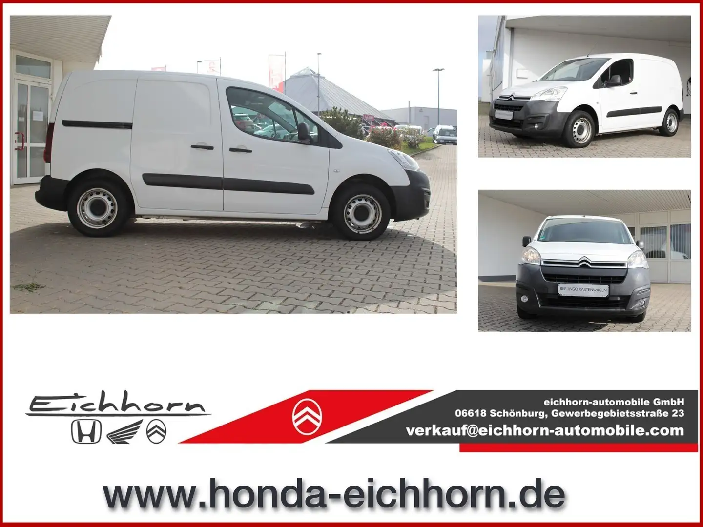 Citroen Berlingo Business L1 Diesel Weiß - 1