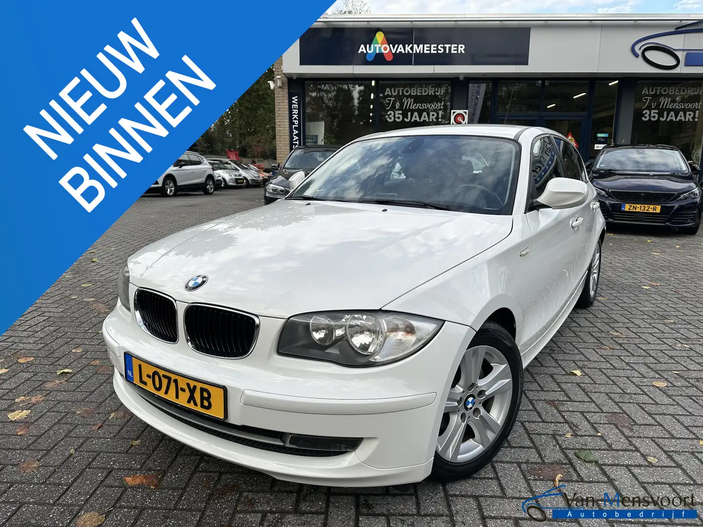 BMW 116 1-serie 116i 2.0i Business Line Edition Allseason| Blanc - 1
